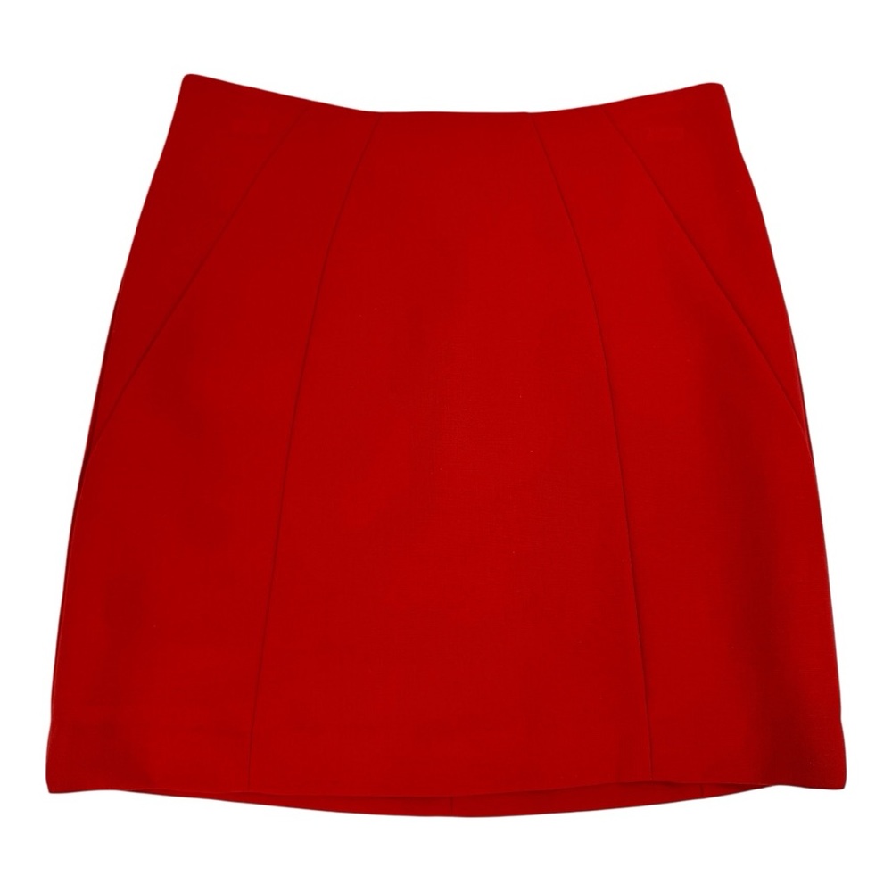 LOFT Bright Red Mini Skirt